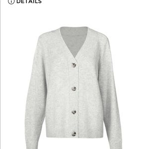 Cabi Snug Cardigan NWOT Medium Gray 4104